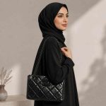 زنانه گلدوزی دسته زنجیربافت 8172 - Image 4