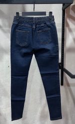 شلوار جین زنانه مدل لول جذب (Skinny Lowel) پارچه کویر - Image 2